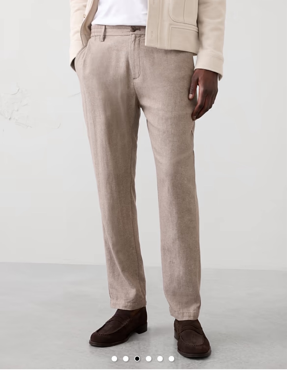 Banana Republic Men's Linen Blend Pant